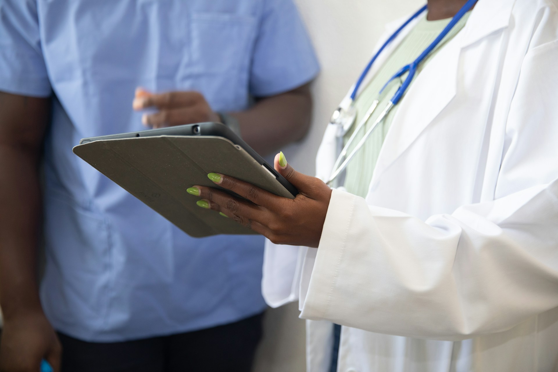 Life sciences team using KeyOps